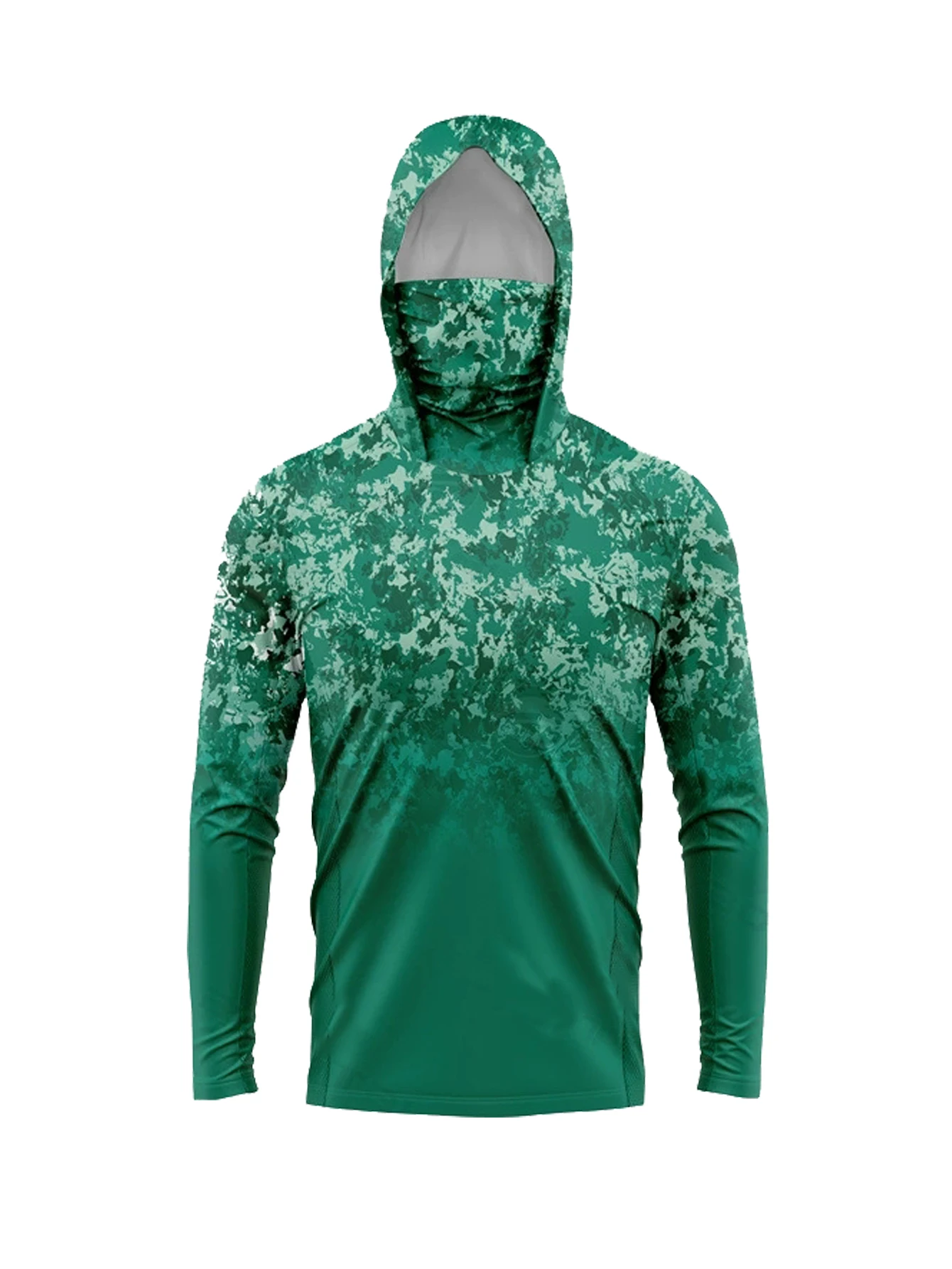 Fishing Shirt Uv Protection - 남성용 UPF50+ 자외선 차단 낚시 후드티(페이스