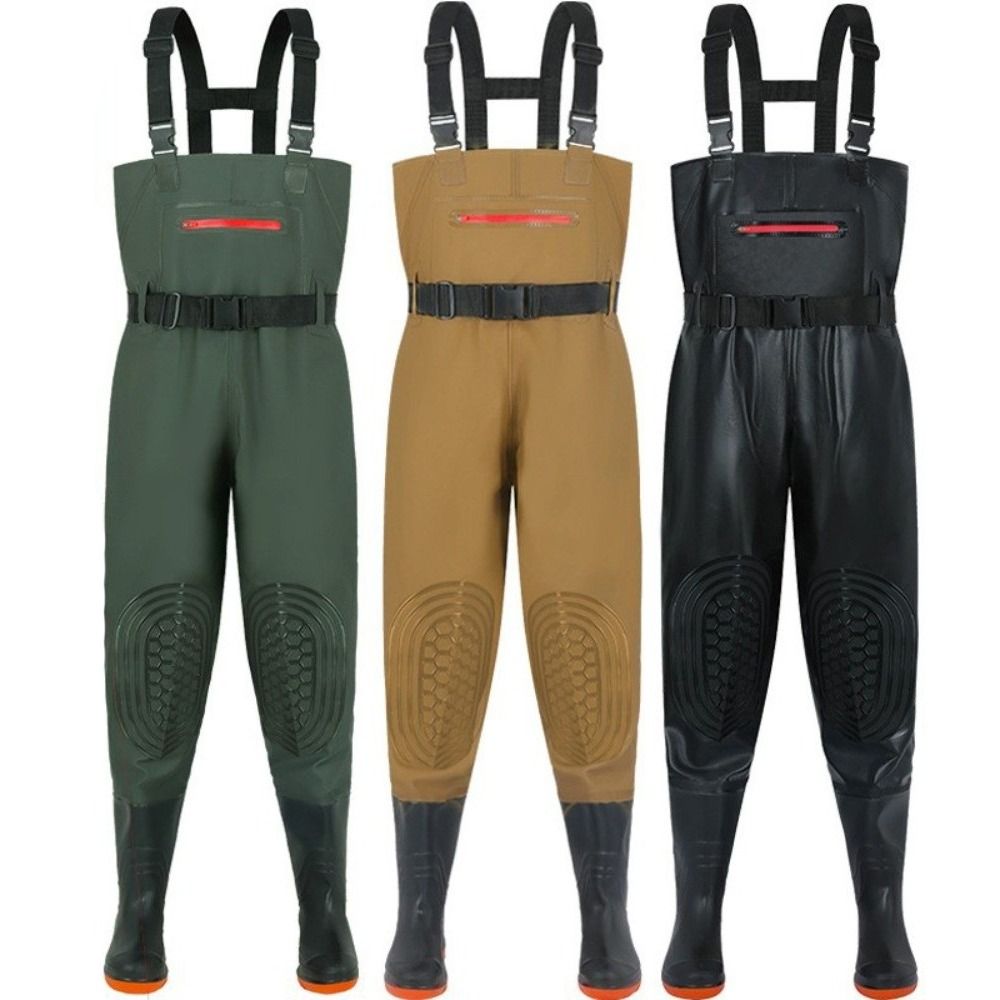 내구성 있는 PVC 낚시복 방수 두꺼운 디자인 웨이더  - Fishing Waders 리뷰 및 가격