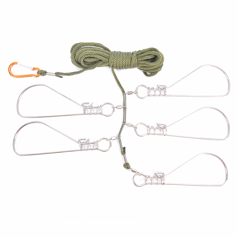낚시 잠금 버클 낚시 스냅 체인 스트링거 플로트 라이브 - Fishing Belt 리뷰 및 가격