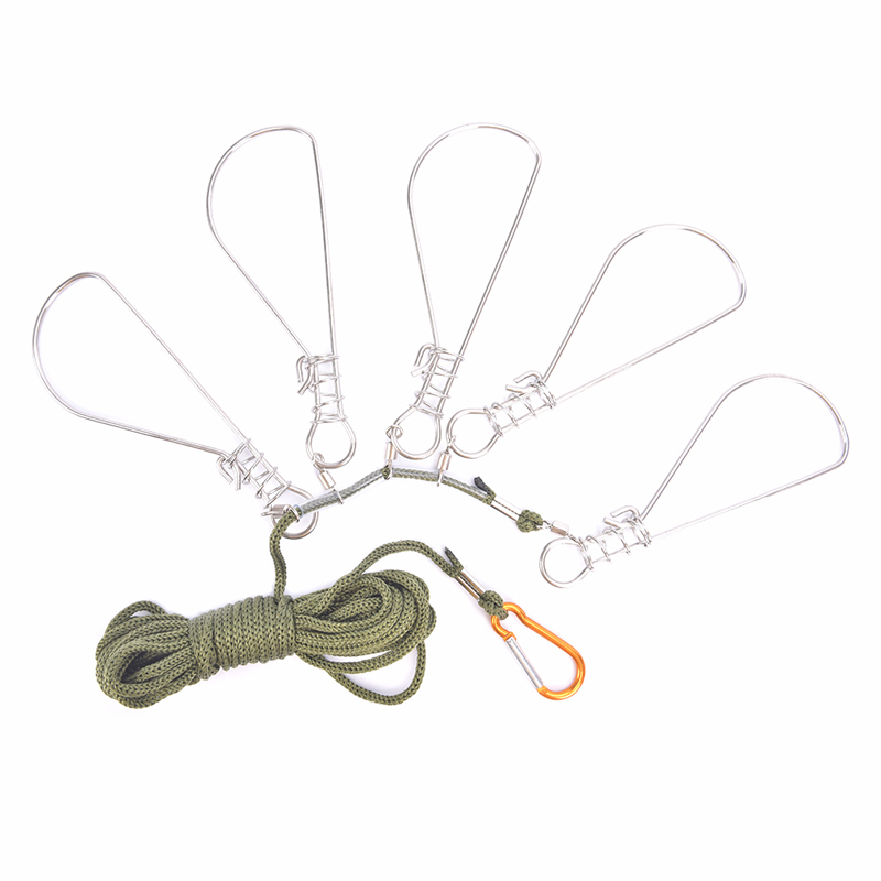 낚시 잠금 버클 낚시 스냅 체인 스트링거 플로트 라이브 - Fishing Belt 리뷰 및 가격
