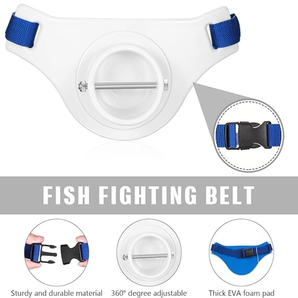360 °   조절 가능한 낚싯대 벨트 보조 장비 노동 - Fishing Belt 리뷰 및 가격