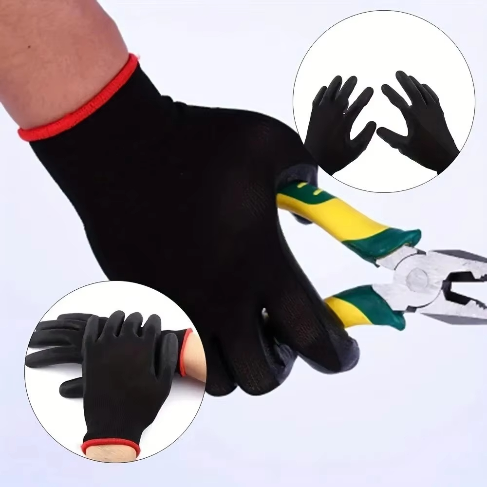 10 쌍 내구성이 뛰어난 PU 코팅 내마모성 안전 장갑 - Fishing Gloves 리뷰 및 가격
