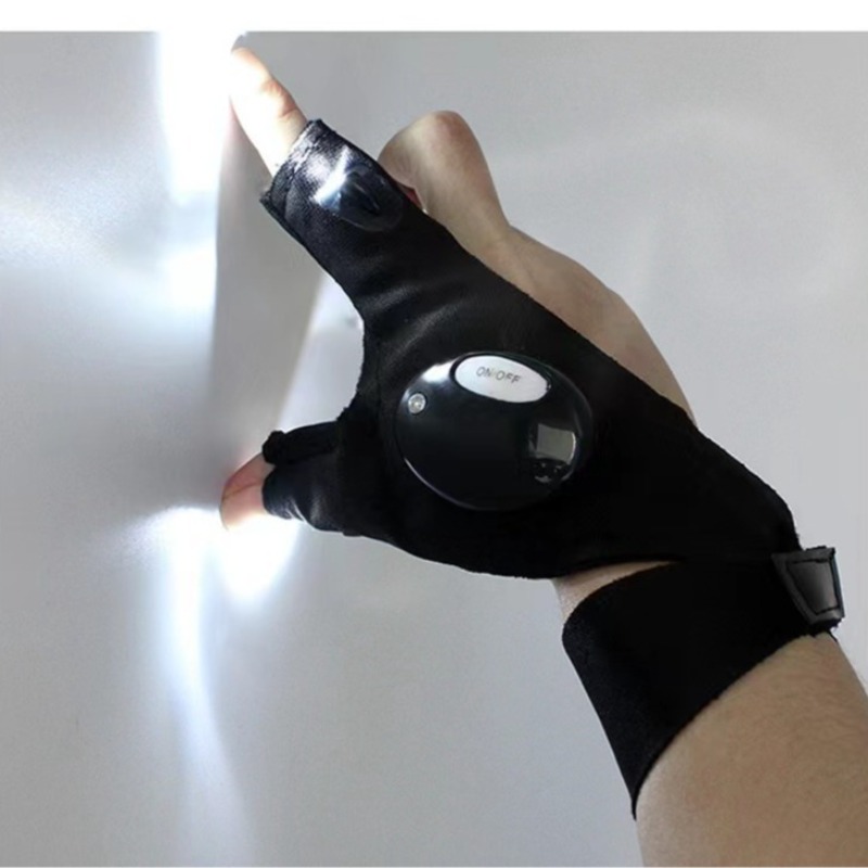 LED 손전등 발광 낚시 장갑 비상 수리 야간 낚시 조 - Fishing Gloves 리뷰 및 가격